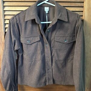 Waffle Print Women’s Jacket   🤎 BRAND New